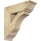Ekena Millwork Imperial Traditional Rough Sawn Bracket w/ Offset Brace, Douglas Fir, 8"W x 24"D x 24"H BKT0806X24X24IMP01RDF - alternate 1